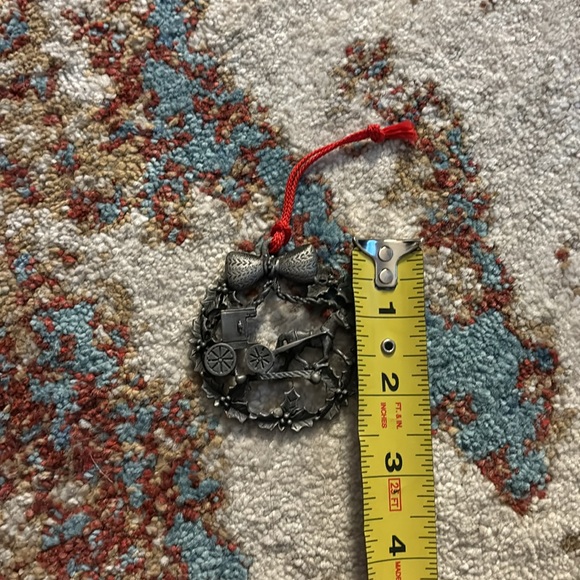 Pewter Christmas Ornament - Picture 4 of 4